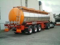 Edelstahl Tanksattelauflieger einzellig und mehrzellig